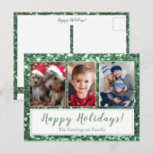 prettige feestdagen Kerstmis Briefkaart (Voorkant / Achterkant)