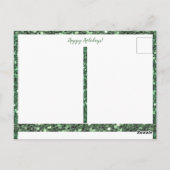 prettige feestdagen Kerstmis Briefkaart (Achterkant)