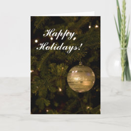 Prettige feestdagen Kerstmis Glimmer Kaart