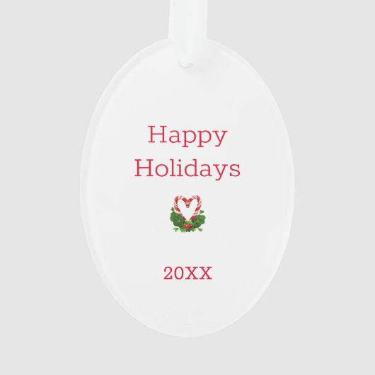 Prettige feestdagen Kerstmis Gnome Groene NAAM Ornament (achterkant)