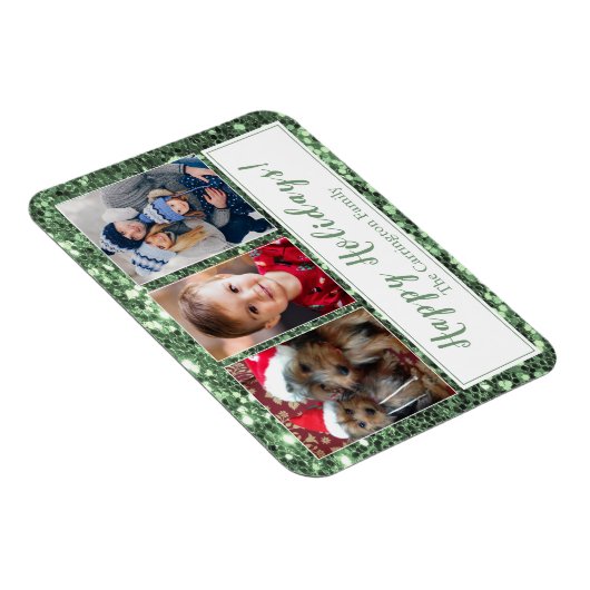 prettige feestdagen Kerstmis Magneet (Rechterzijde)