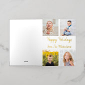 prettige feestdagen Kerstmis met fotocollage (Buiten Laag)