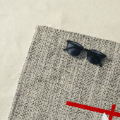 prettige feestdagen Kerstmis Strandlaken (In situ)