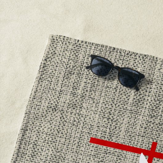 prettige feestdagen Kerstmis Strandlaken (In situ)