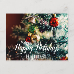 prettige feestdagen Kerstmis van familienaam