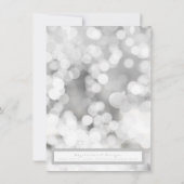 prettige feestdagen Kerstmis van familienaam Aankondiging (Achterkant)