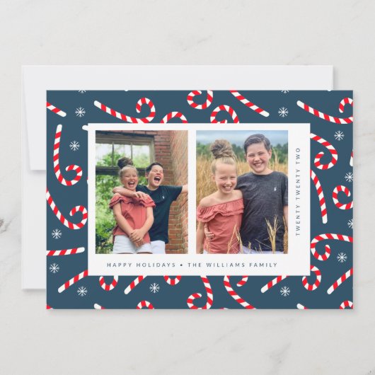 prettige feestdagen kerstsnoeprietten aankondiging (Voorkant)