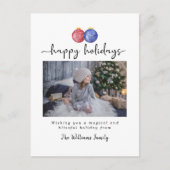 Prettige feestdagen Kerstversiering (Voorkant)