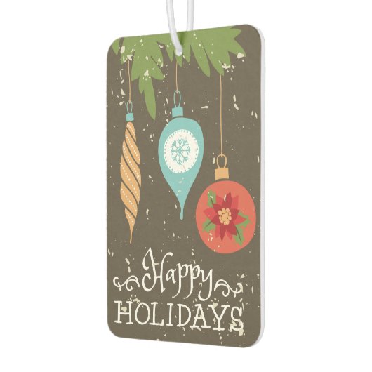 prettige feestdagen kerstversiering luchtverfrisser (Links)