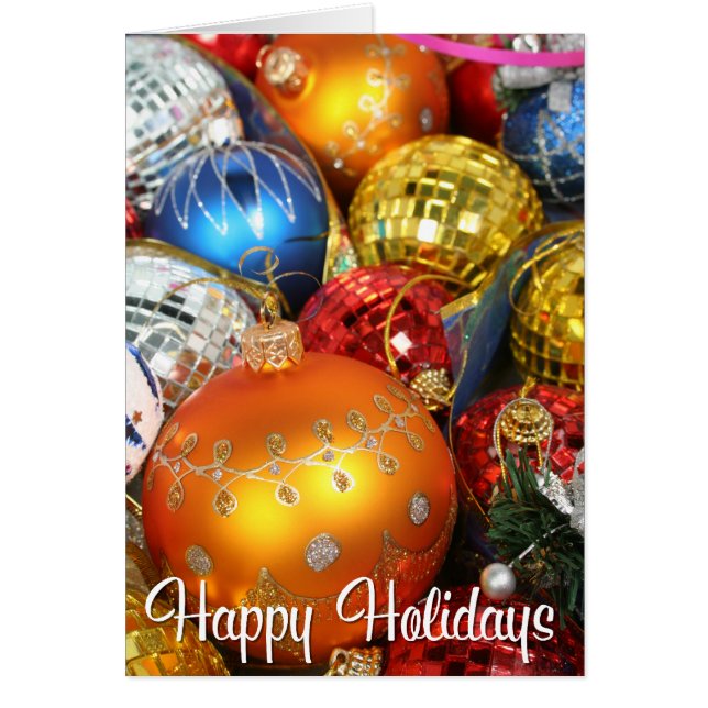 prettige feestdagen kerstWenskaart (Voorkant)