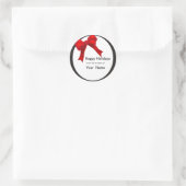 Prettige feestdagen Keuken van Sticker (Tas)