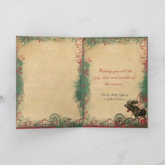 Prettige feestdagen  Kies uw fotokaart (Binnen)