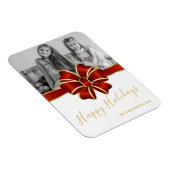 prettige feestdagen Kinder foto Magneet (Rechterzijde)