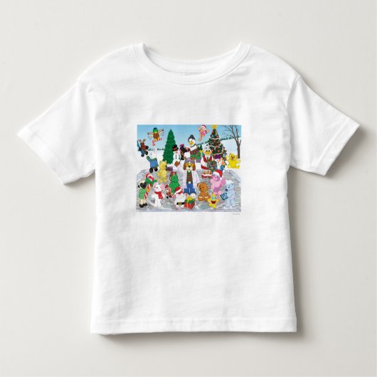 prettige feestdagen! kinder shirts (Voorkant)