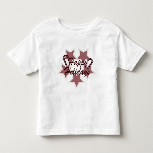 prettige feestdagen kinder shirts (Voorkant)
