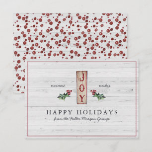 prettige feestdagen Klassieke kerst met minimale Kaart