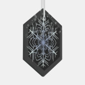 Prettige feestdagen Klassieke Vintage Glas Ornament (Voorkant Rechts)