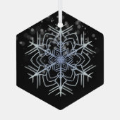 Prettige feestdagen Klassieke Vintage Glas Ornament (Achterkant)