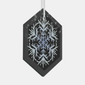 Prettige feestdagen Klassieke Vintage Glas Ornament (Voorkant Rechts)