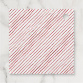 prettige feestdagen | Klassieke warme chocolade ke Bedankjes Labels (Achterkant)