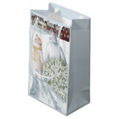 prettige feestdagen klein cadeauzakje (Achterkant Gekanteld)
