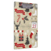 prettige feestdagen klembord (Rechts)