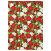 prettige feestdagen Klembord (Achterkant)