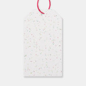 prettige feestdagen kleurrijk cadeautje label cadeaulabel (Achterkant)