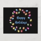 Prettige feestdagen Kleurrijke en feestelijke kers Briefkaart (Voorkant)