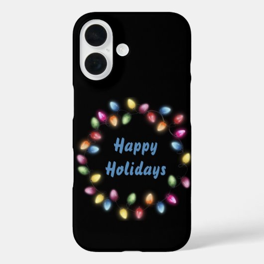 Prettige feestdagen Kleurrijke en feestelijke kers Case-Mate iPhone Case (Achterkant)