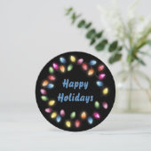 Prettige feestdagen Kleurrijke en feestelijke kers Feestdagenkaart (Staand voorkant)