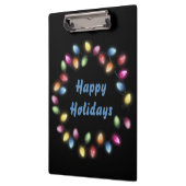 Prettige feestdagen Kleurrijke en feestelijke kers Klembord (Links)