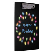 Prettige feestdagen Kleurrijke en feestelijke kers Klembord (Rechts)