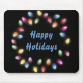 Prettige feestdagen Kleurrijke en feestelijke kers Muismat (Voorkant)