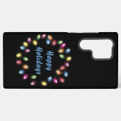 Prettige feestdagen Kleurrijke en feestelijke kers Samsung Galaxy Hoesje (Achterkant horizontaal)