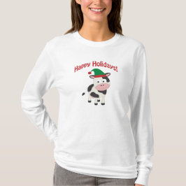 prettige feestdagen! Koe Elf T-shirt