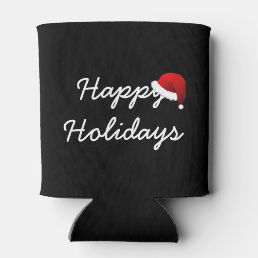 prettige feestdagen Koelbox Blikjeskoeler (Achterkant)