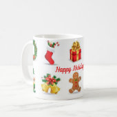 prettige feestdagen! KoffieMok (Voorkant links)