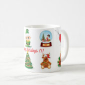 prettige feestdagen! koffiemok (Voorkant rechts)