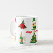 prettige feestdagen! koffiemok (Voorkant links)