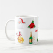 prettige feestdagen! koffiemok (Links)