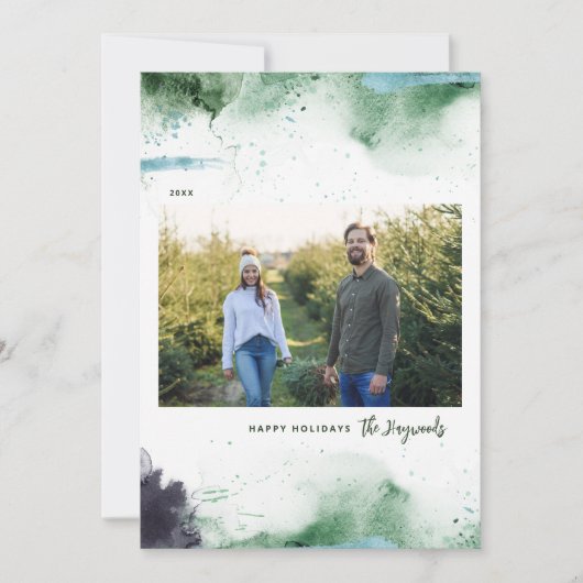 Prettige feestdagen Kunst Feestdagenkaart (Voorkant)