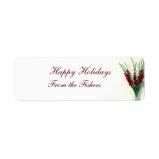 Prettige feestdagen Labels (Voorkant)