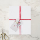 prettige feestdagen Labels Cadeaulabel (Met Touw)