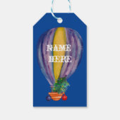 prettige feestdagen Labels voor aangepaste cadeaus Cadeaulabel (Achterkant)