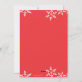 Prettige feestdagen Lachen helemaal overlay Feestdagenkaart (Achterkant)