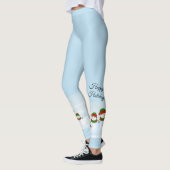 Prettige feestdagen Leggings Sneeuwman (Links)