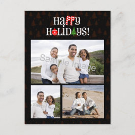 prettige feestdagen Letter-pictogrammen