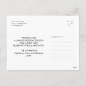 Prettige feestdagen Leuk! 7 Photo Collage Briefkaa (Achterkant)