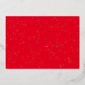 Prettige feestdagen leuk eenvoudig één foto (Achterkant)